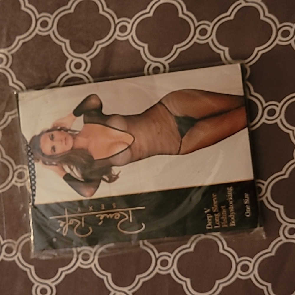 Fishnet body suit